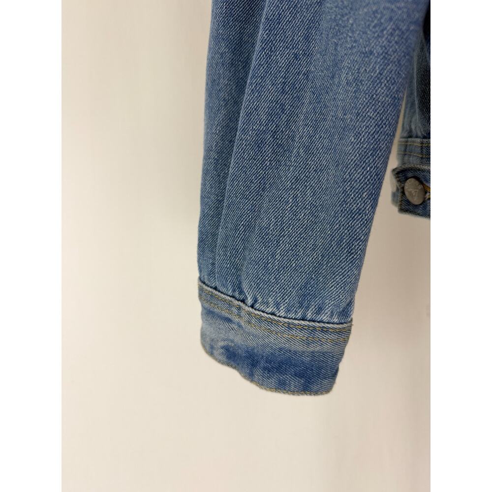 Vintage 90's GUESS Jeans Denim Jacket UNISEX LARGE #0099 - Picture 9 of 12